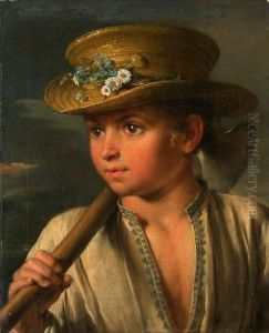 Boy with an axe