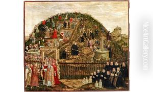 Epitaph fur Paul Eber und seine Familie: Die Arbeiter im Weinberg des Herrn