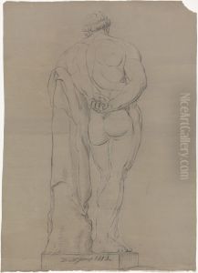 Hercules Farnese, sett bakfra