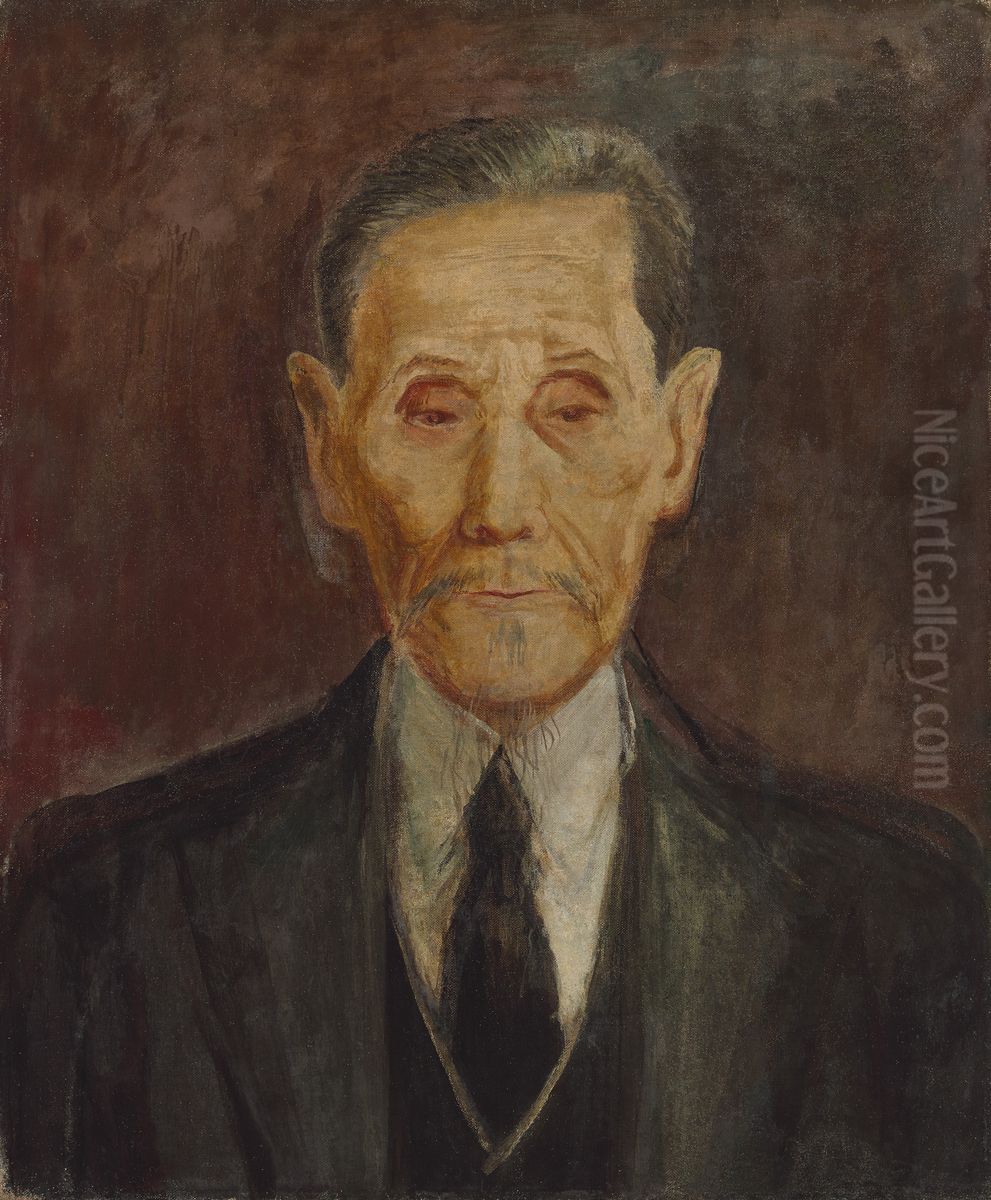 Mr.Li Ching-yin Oil Painting by Li Mei-shu