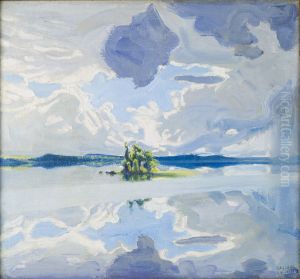 Clouds above a Lake Clouds above a Lake