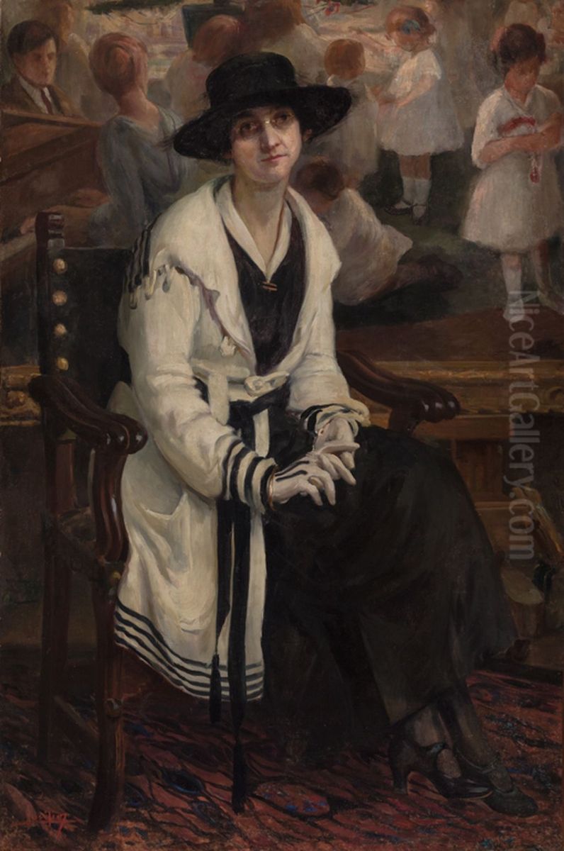 Retrato de Georgina de Albuquerque Oil Painting by unknown