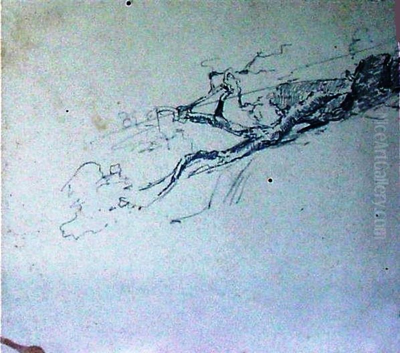 Arvore Caida Oil Painting by unknown