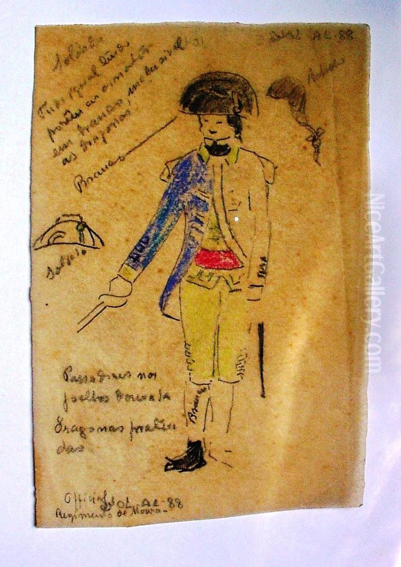 Traje Oficial Oil Painting by unknown