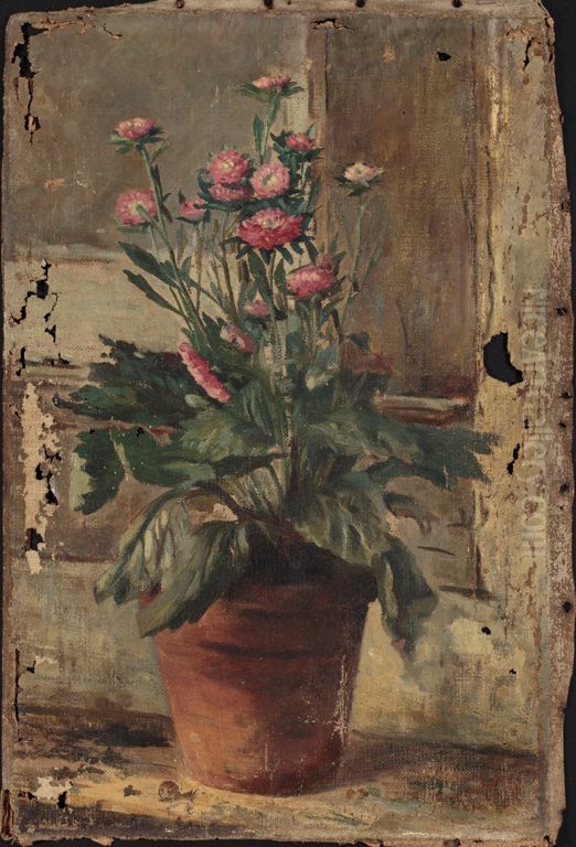 Natureza Morta - Flores Oil Painting by Antonio Rafael Pinto Bandeira