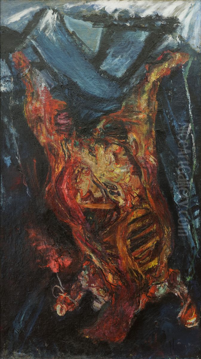 Carcass of Beef Oil Painting by Chaim Soutine