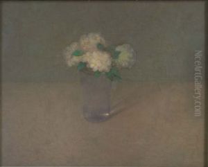 Stilleven met appelbloesem