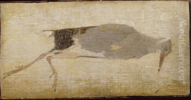 Dode snip Oil Painting by Jan Mankes