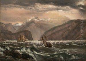 Ships in the Laerdalsfiord