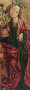 Hl. Dorothea (Innenseite) und Hl. Alexius (Aussenseite)