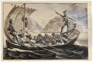 Isles de Sa. Anna Debarquement d'esclaves negres