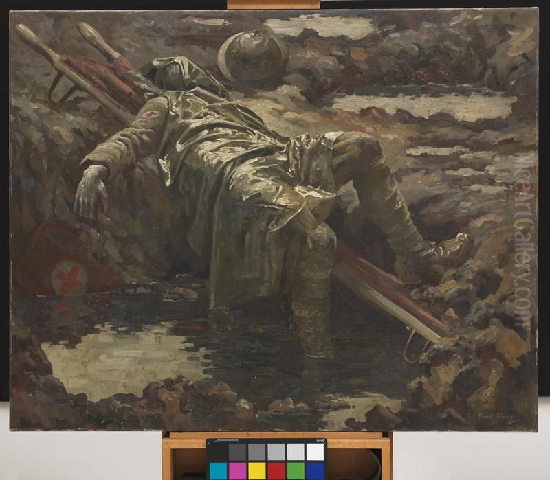 Martwy noszowy Oil Painting by Gilbert Rogers