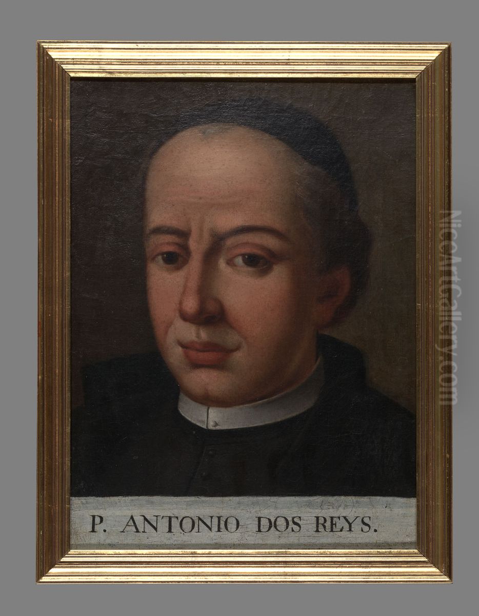 Padre Antonio dos Reis Oil Painting by Portuguese painter