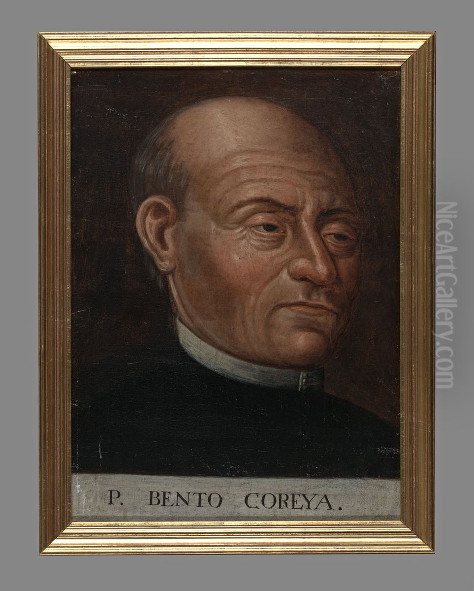 Padre Bento Correia Oil Painting by Portuguese painter