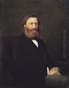 Portrait of the writer Y.F. Samarin