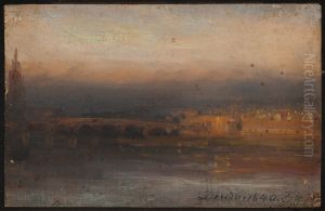 The Elbe in the Evening The Elbe in the Evening