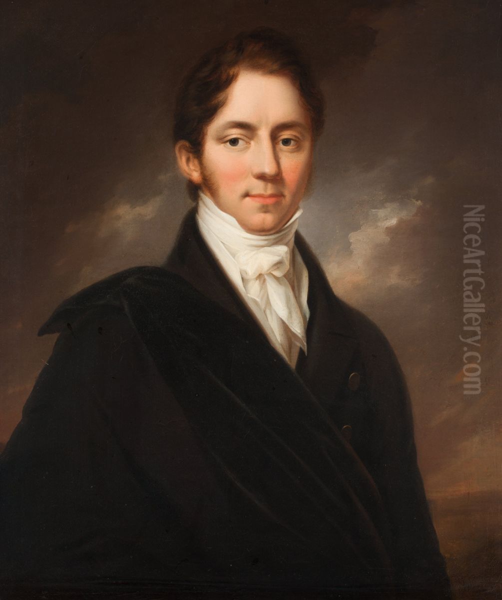 Carl Henrik Cantzler Oil Painting by Fredric Westin