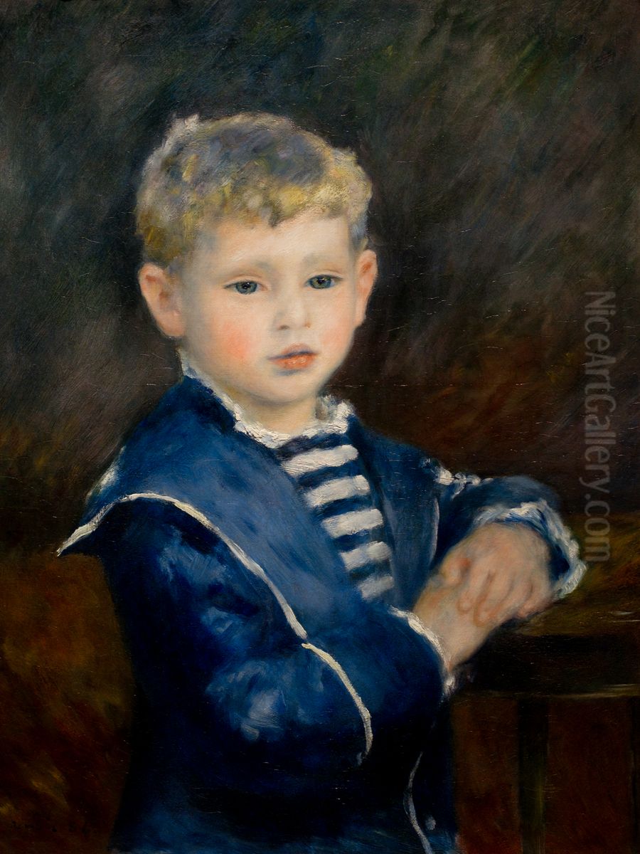 Portrait of Paul Haviland Oil Painting by Pierre Auguste Renoir