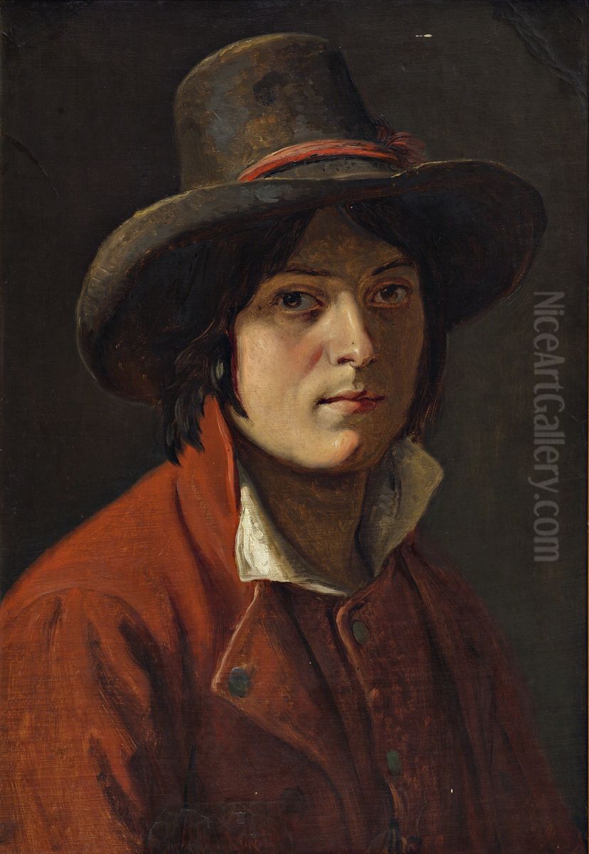 Young campagnol Oil Painting by Wilhelm Marstrand