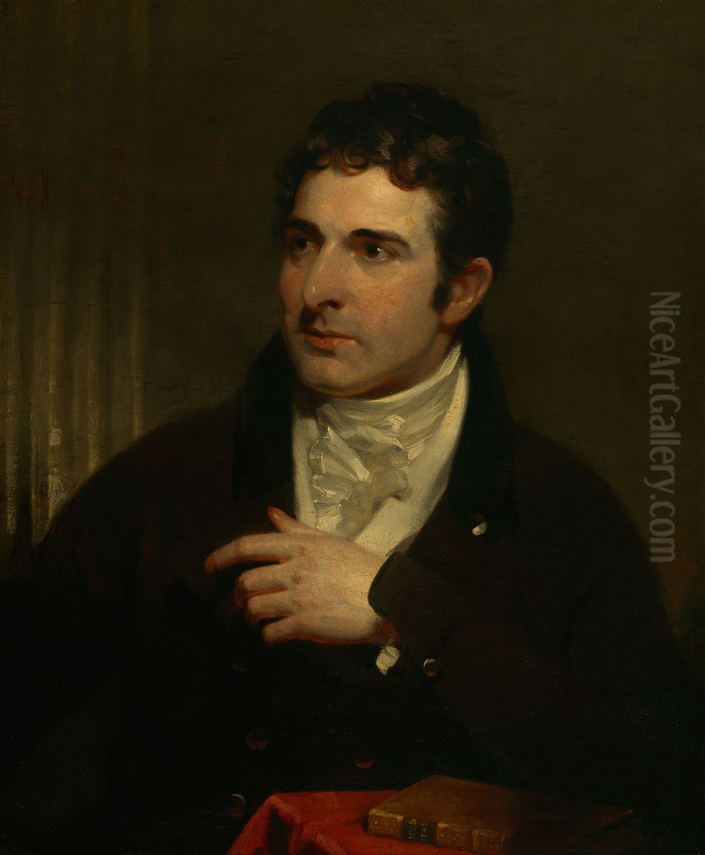 John Philip Kemble Oil Painting by Martin Archer Shee