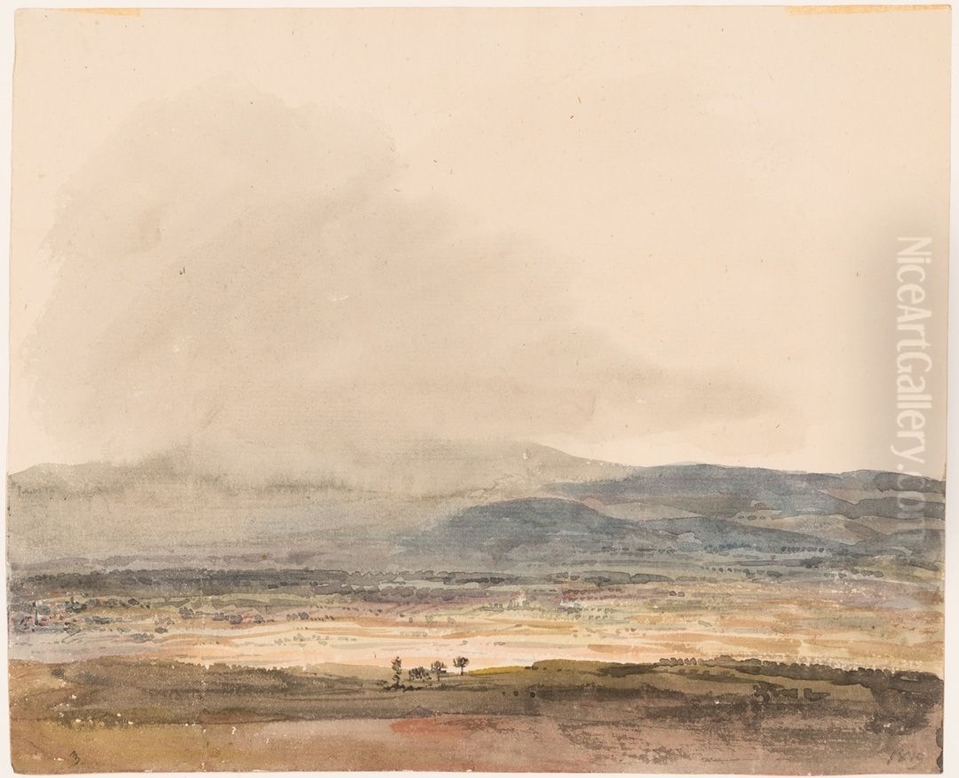 From Teplitz Oil Painting by Johan Wilhelm Ludwig Dahl