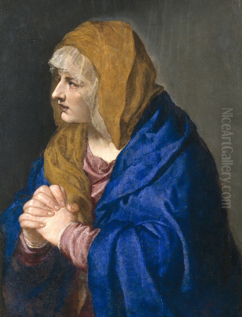 Mater Dolorosa Oil Painting by Titian