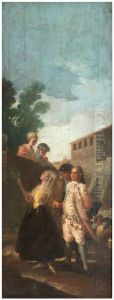 El militar y la senora