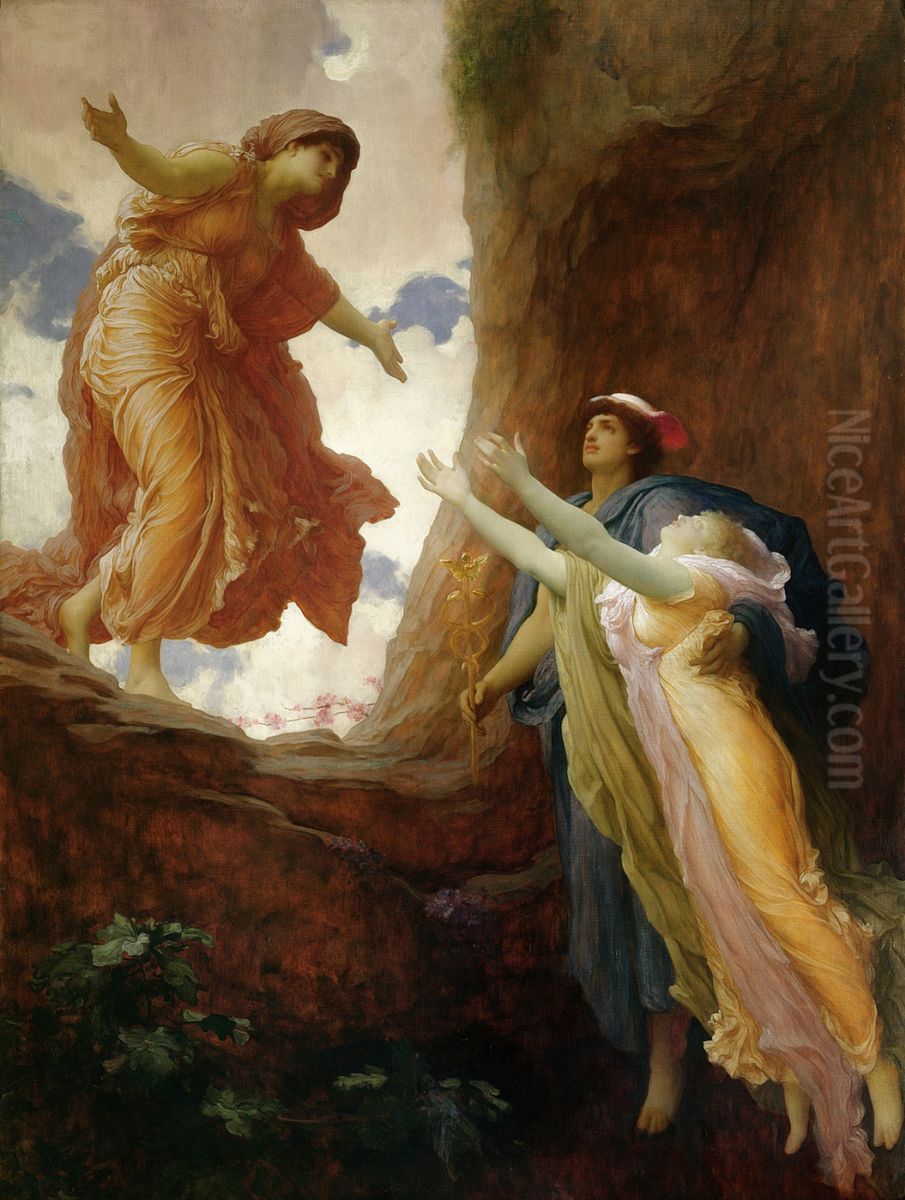 The Return of Persephone Oil Painting by Lord Frederick Leighton