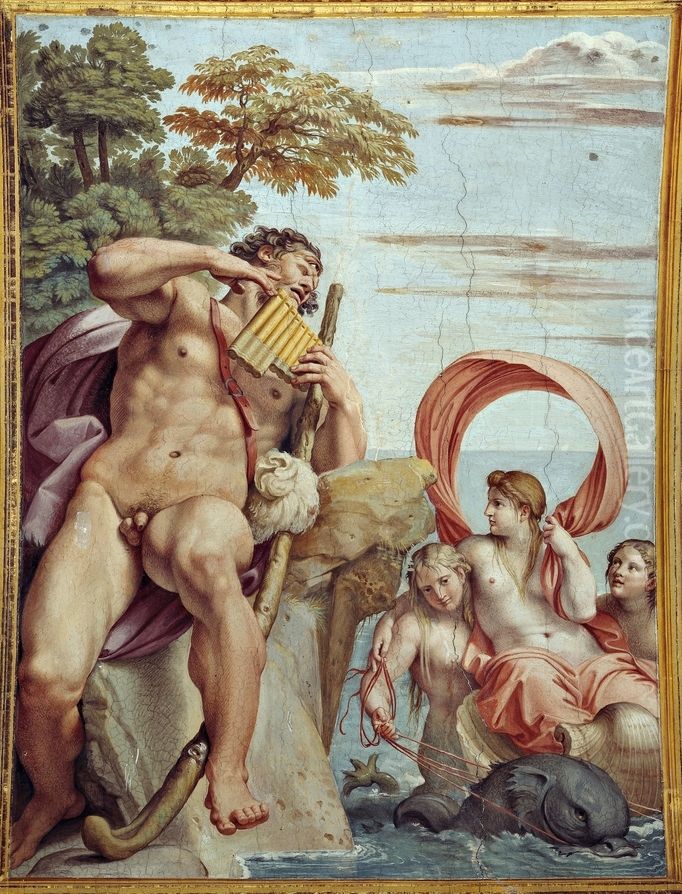El triunfo de Galatea Oil Painting by Annibale Carracci