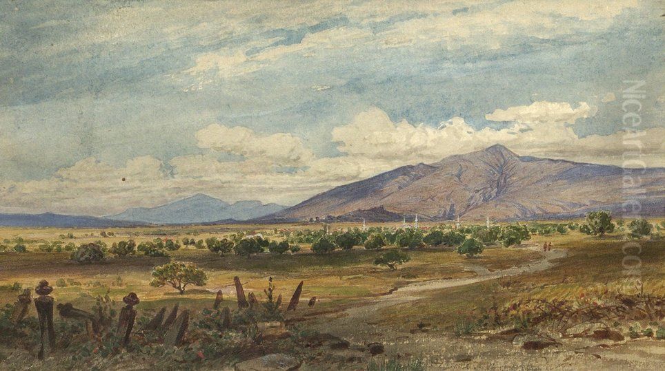 Karlovo Oil Painting by Felix Philipp Kanitz