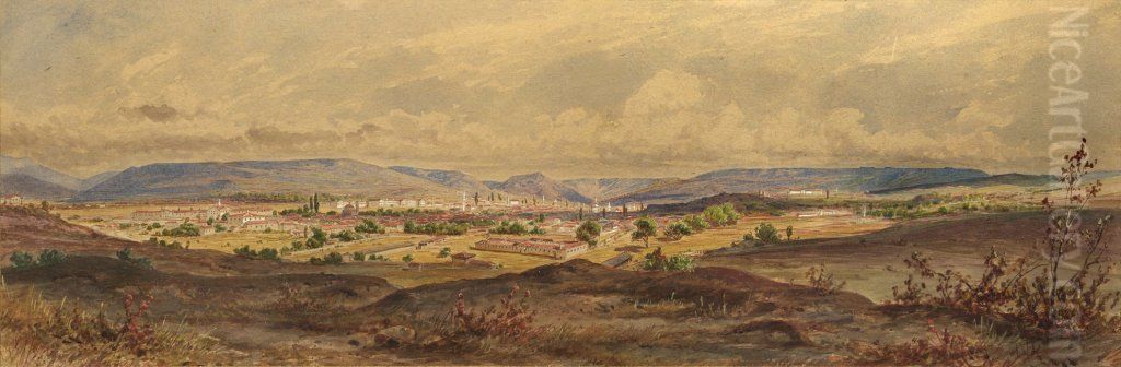 Sumen Oil Painting by Felix Philipp Kanitz