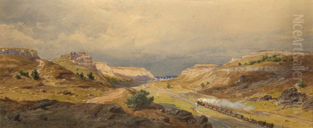 Provadia Oil Painting by Felix Philipp Kanitz