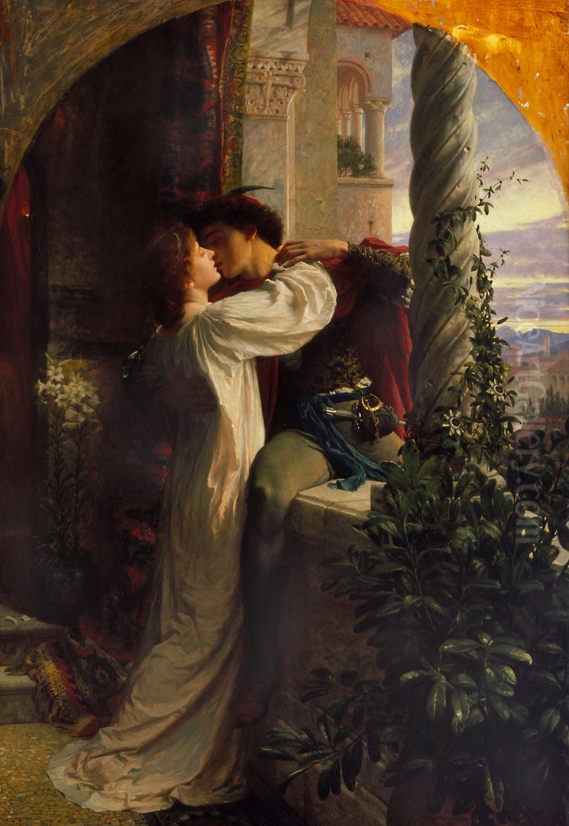Romeo and Juliet Oil Painting by Frank Bernard Dicksee