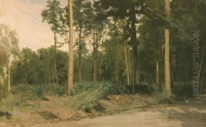 Suburb of Paris. The Bois de Boulogne