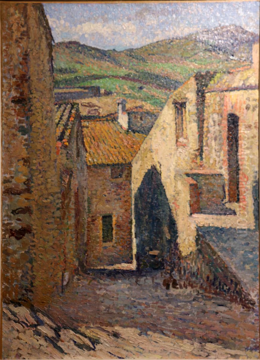 Collioure Oil Painting by Henri-Jean Guillaume Martin