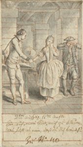 Louise and her Father Johann Ludwig Visiting Alexis in Prison