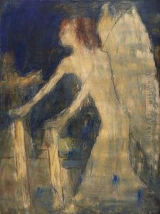 Angel who carries light into the tombs