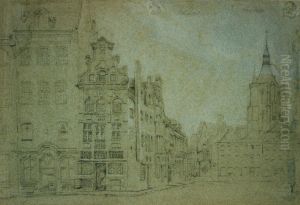 Vue de la ville de Malines (?)
