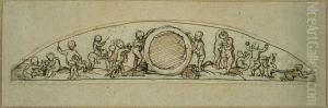 Spelende kinderen in fronton