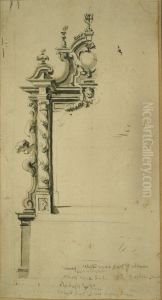 Ebauche de la moitie gauche d'un autel Ebauche de la moitie gauche d'un autel
