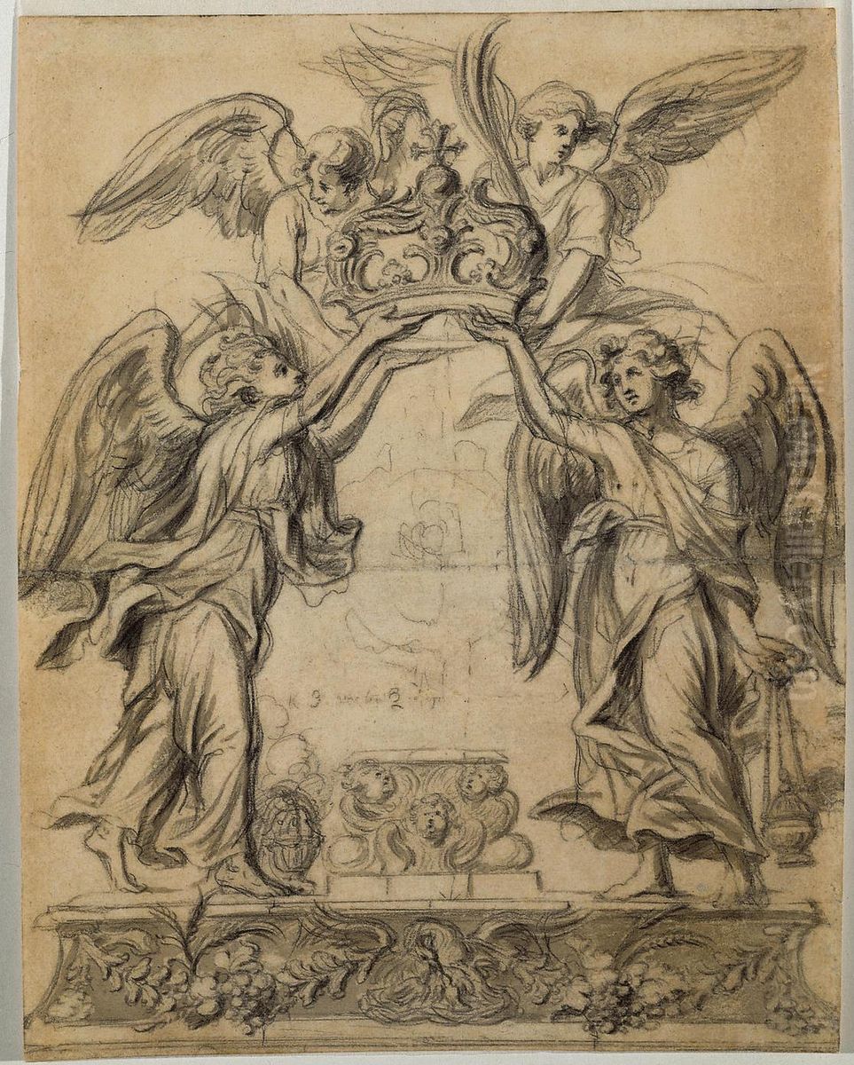 Design for a baldachin, also called an 