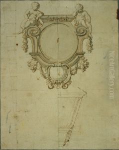 Design for support for a statue of St. Paul