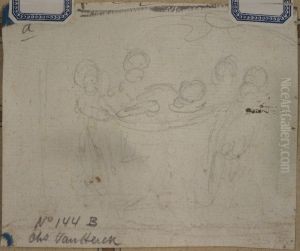 Potloodschets van de besnijdenis van Christus (?) Potloodschets van de besnijdenis van Christus (?)