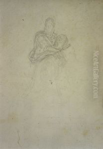 Pencil sketch of a bust Pencil sketch of a bust