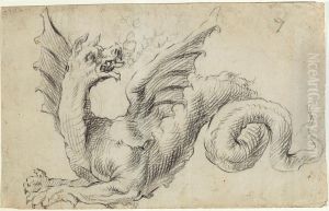 Geflugelter Drachen