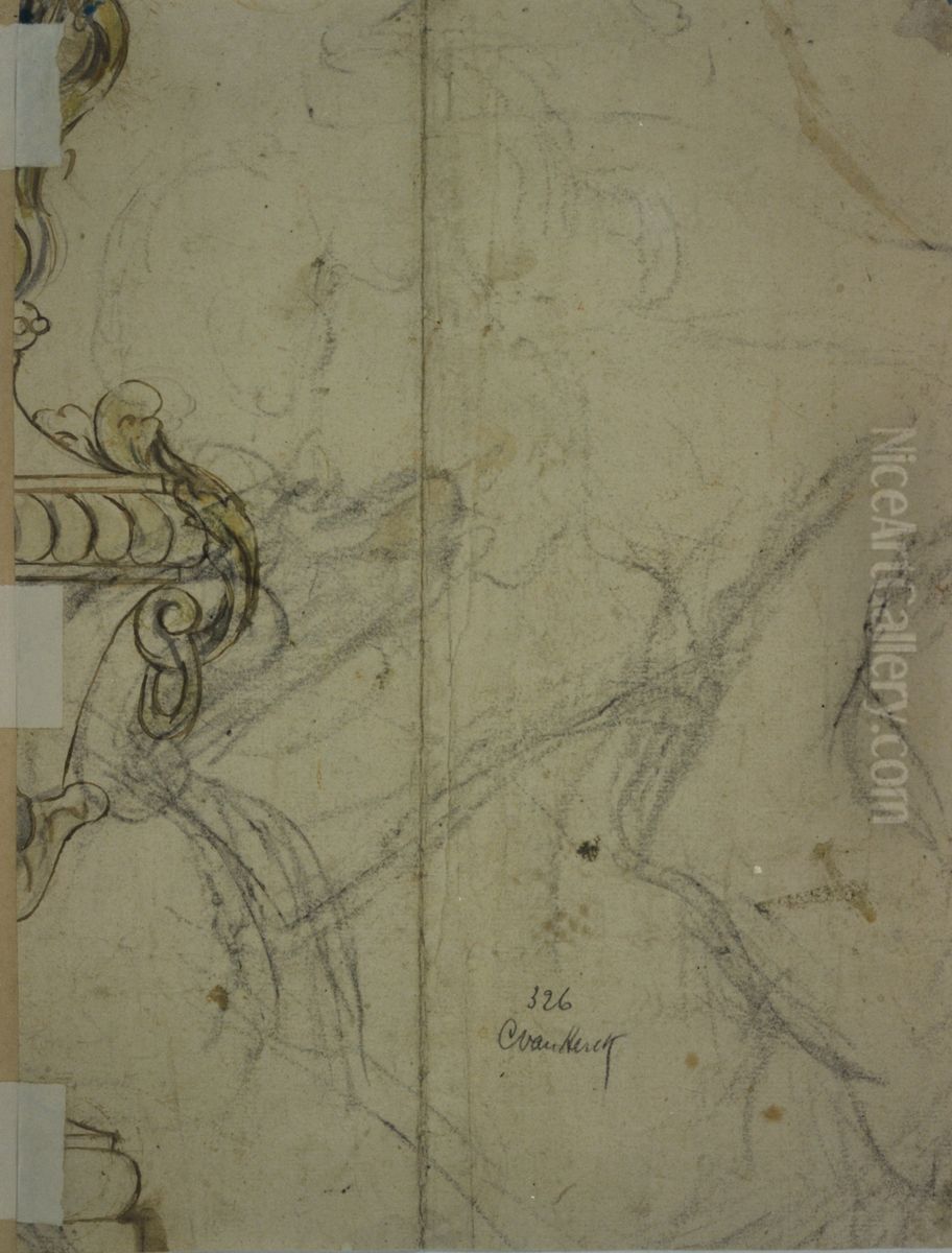 Fragment van een kandelaar Oil Painting by unknown
