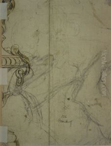 Fragment van een kandelaar