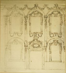 Design for the ornamentation of a facade