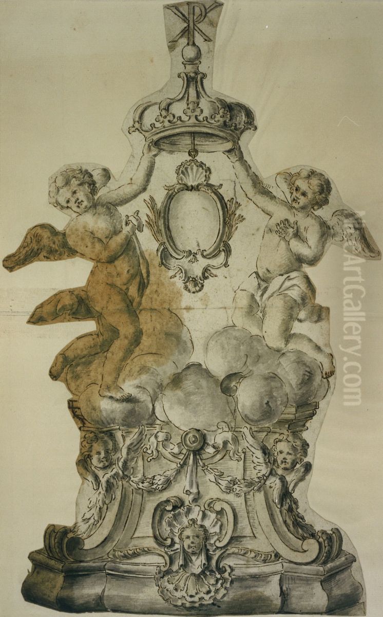 Baldachin Oil Painting by unknown