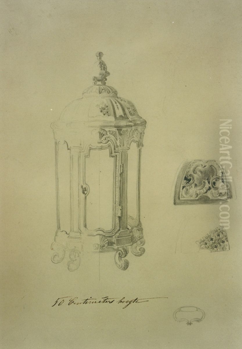 Kastchen in Silber Oil Painting by unknown
